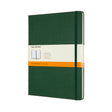 Moleskine Notebook XL Myrtle Green Hard Cover Ruled - Cafe Supply