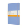 Moleskine Notebook Large Ruled Hydrangea Blue Soft - Cafe Supply