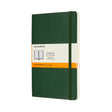 Moleskine Notebook Large Ruled Myrtle Green Soft - Cafe Supply
