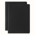 Moleskine Smart Cahier Journal XL Plain Black Pack 2 - Cafe Supply
