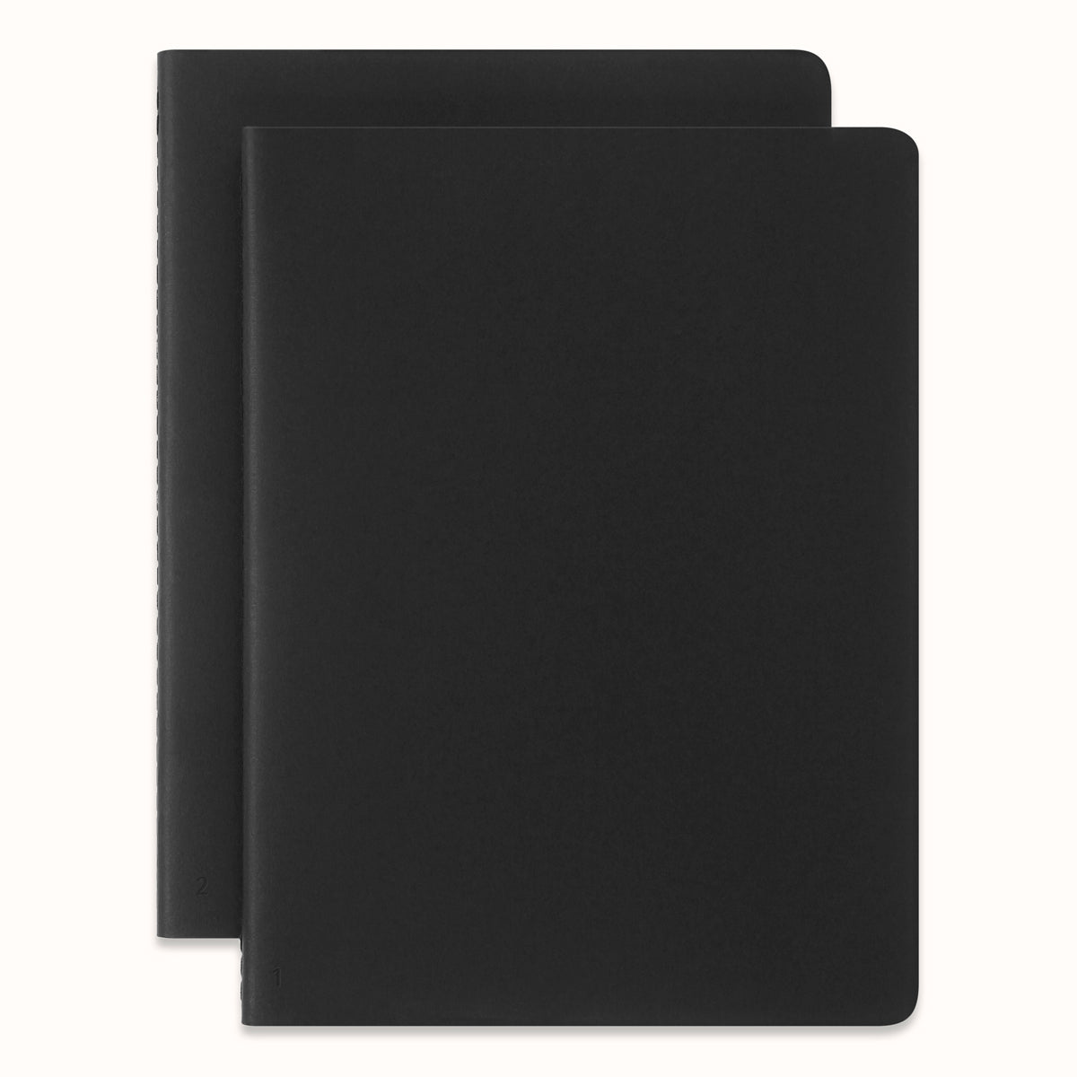 Moleskine Smart Cahier Journal XL Plain Black Pack 2 - Cafe Supply