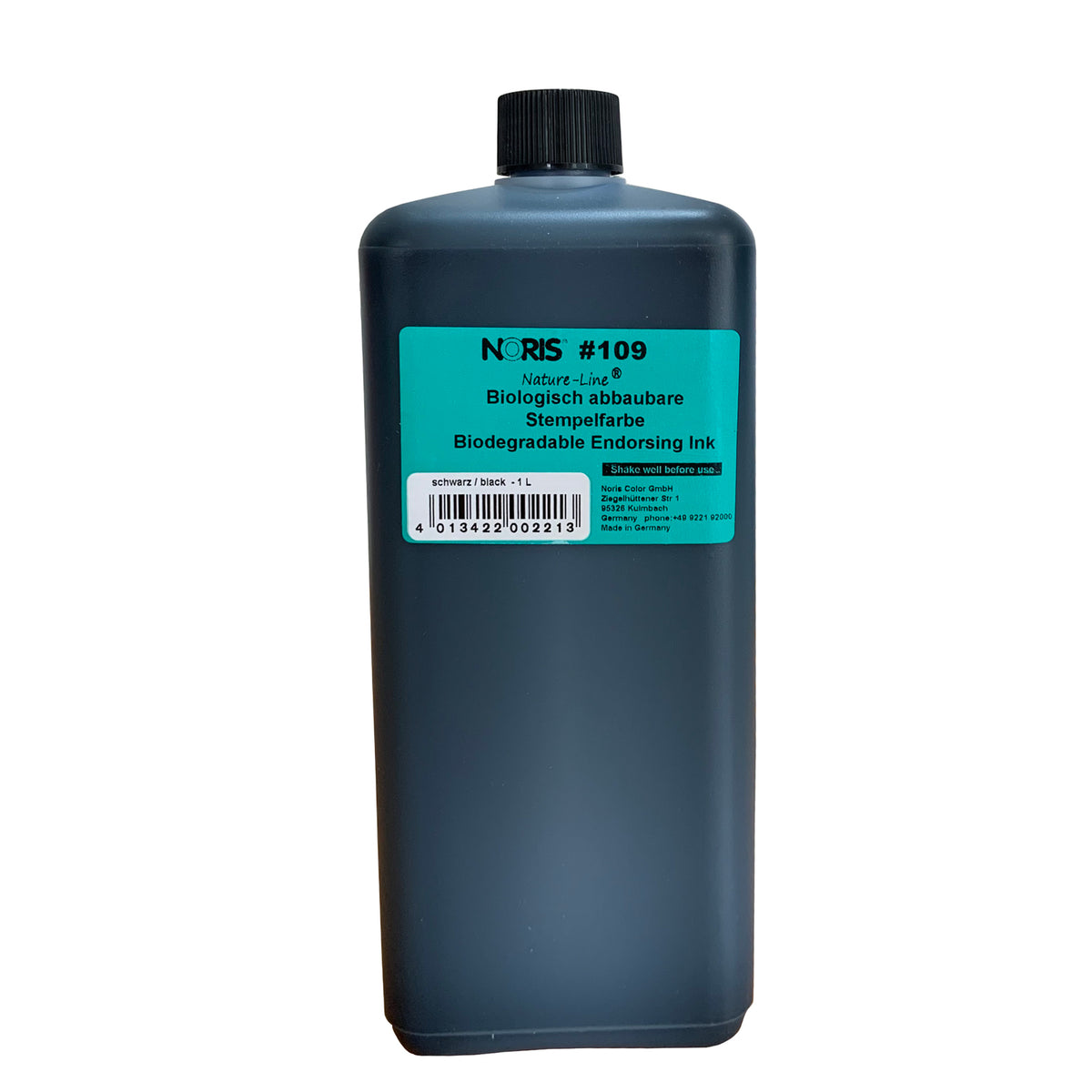 Noris #109 Biodegradable Ink 1 Litre Black – Cafe Supply