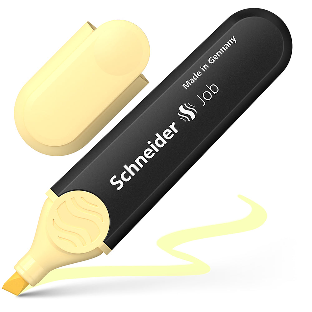Schneider Highlighter Job Pastel Vanilla - Cafe Supply