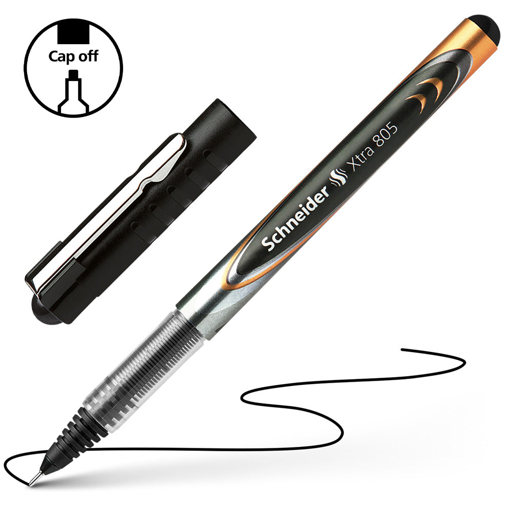 Schneider Rollerball Xtra 805 0.5mm Black - Cafe Supply