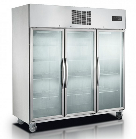 SUFG1500 Three Door Upright Display Freezer - Cafe Supply