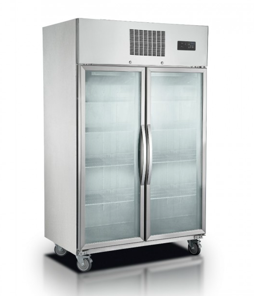 SUFG1000 Double Door Display Freezer - Cafe Supply