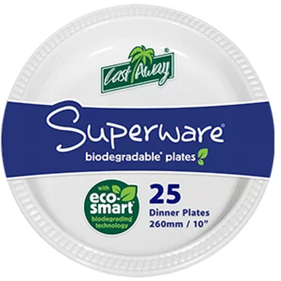 Superware Dinner Plates, Large - Cafe Supply