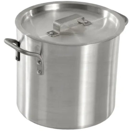 Aluminium Stockpot With Cover 80Ltr - Cafe Supply