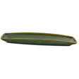 Aqua Green Rect Platter 260X100X27Mm - Cafe Supply