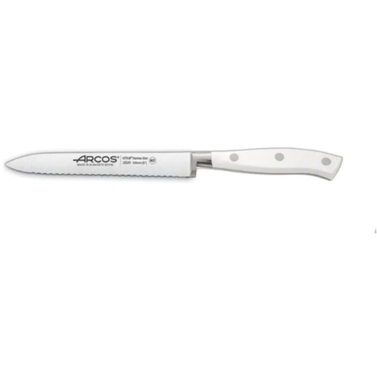 Arcos Tomato Knife Rivera Blanc 13Cm - Cafe Supply