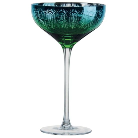 ARTLAND PEACOCK CHAMPANGE SAUCER SET 2 - Cafe Supply