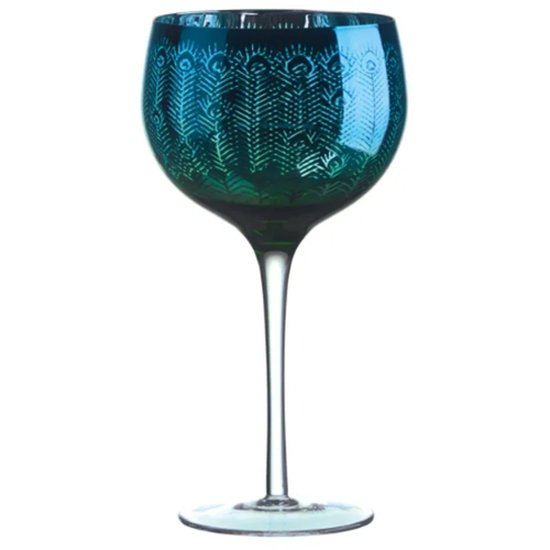 Artland Peacock Gin Glass Set Of 2 - Cafe Supply