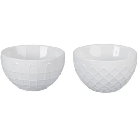 Assorted Textured Bowls 88X50Mm Set Of 4 - Cafe Supply