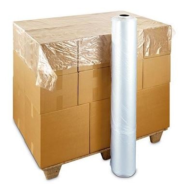 Automatic Pallet Cover - Clear, 1700mm x 700m x 50mu (1) Per Roll - Cafe Supply