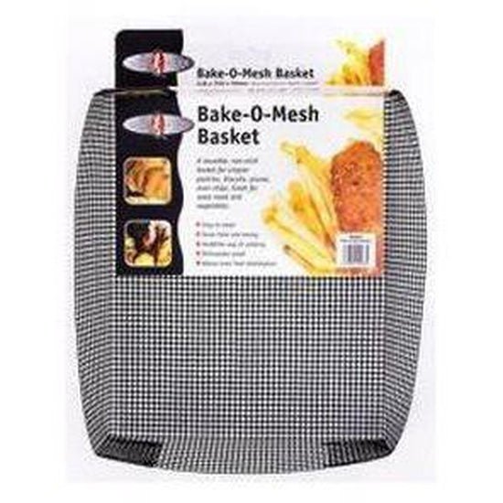 BAKE-O-MESH BLACK BASKET - Cafe Supply