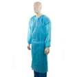 Bastion Polypropylene Gown Blue - Cafe Supply