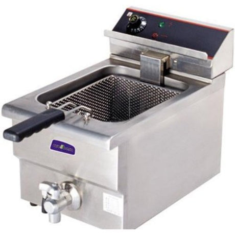 BEF-171V 15 Amp Single Benchtop Electric Fryer - Cafe Supply