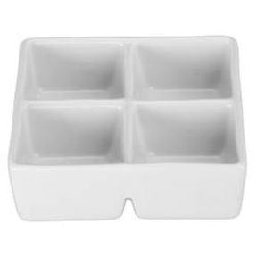 BIA 4 SECTION DIP DISH - Cafe Supply