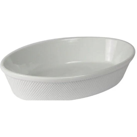 Bia Oval Baker With Diamond Texture - Cafe Supply