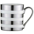 Bia Stripes Mug Platinum (4) - Cafe Supply
