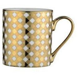 Bia Tartan Espresso Mug Gold (4) - Cafe Supply
