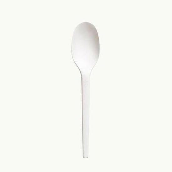 Bioplastic Cutlery 16.5cm Spoon - Cafe Supply