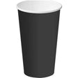 Black Paper Coffee Cup - Cafe Supply