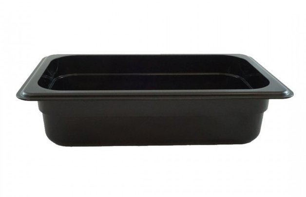 Black Poly 1/3 Gastronorm Pan - Cafe Supply