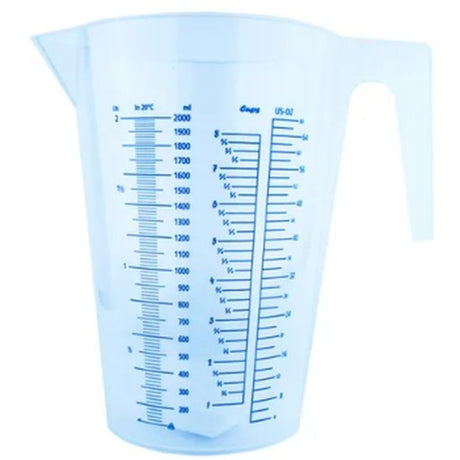 Blue Scale Thermo Measuring Jug 2Ltr - Cafe Supply