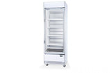 BME600N-AC 1 Glass Door Display or Storage Fridge, Lit Sign - Cafe Supply