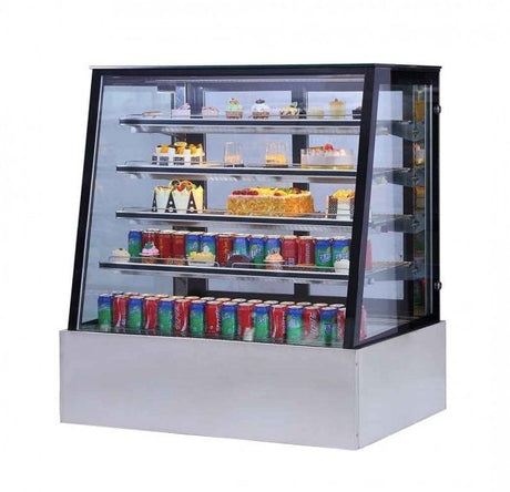 Bonvue Deluxe Chilled Display Cabinet - SLP840C 1200x800x1350 - Cafe Supply