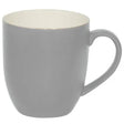 Brew Silver Ice/White Mug Matt 380Ml - Cafe Supply