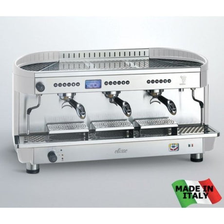 BZE2011S3EPID Bezzera Modern 3 Group Ellisse Espresso Machine - Cafe Supply