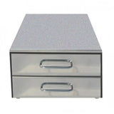 CC0480C2 Bezzera Double Drawer Knock Box - Cafe Supply