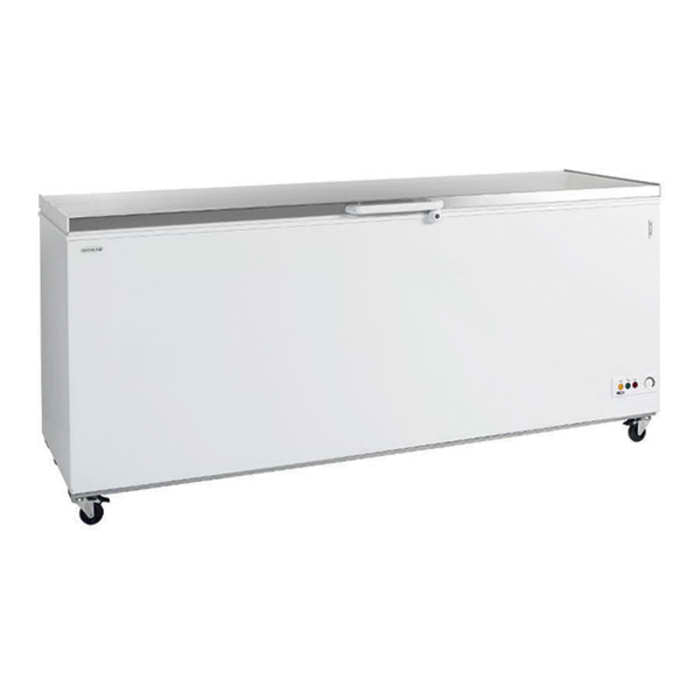 Chest Freezer w/ stainless steel lid - Cafe Supply