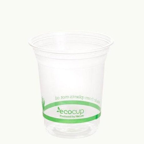 Clear EcoCup - Green 420ml - Cafe Supply