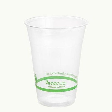 Clear EcoCup - Green 500ml - Cafe Supply