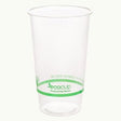 Clear EcoCup - Green 700ml - Cafe Supply