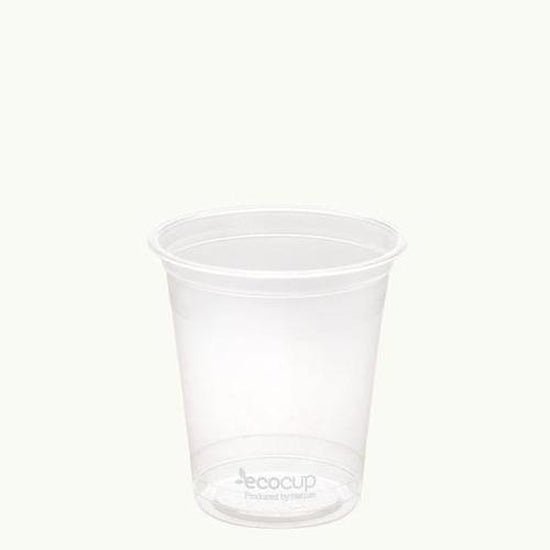 Clear EcoCup - White 200ml - Cafe Supply