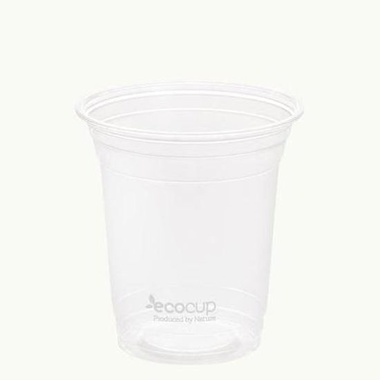 Clear EcoCup - White 420ml - Cafe Supply