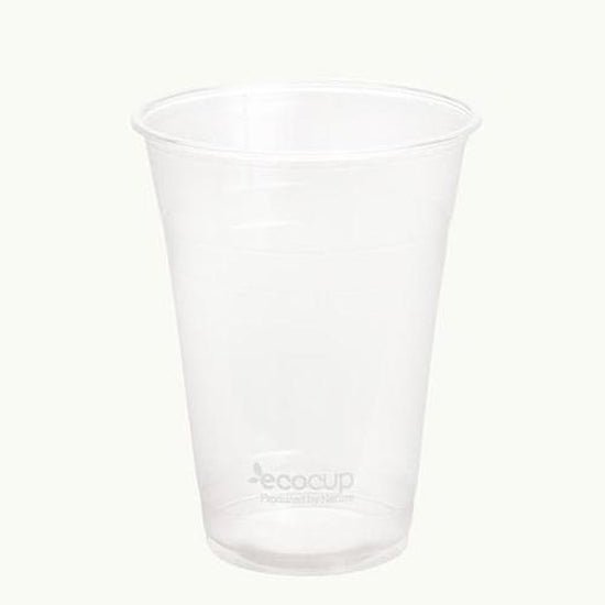 Clear EcoCup - White 500ml - Cafe Supply