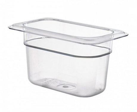 Clear Poly 1/9 Gastronorm Pan - Cafe Supply
