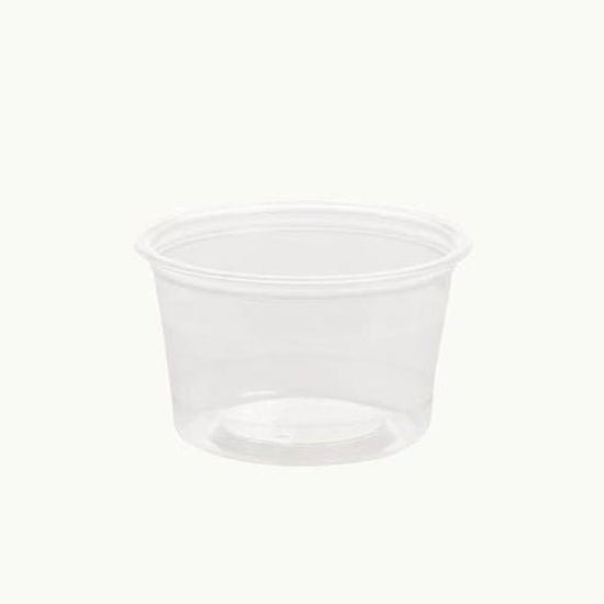 Clear Sauce Containers 140ml - Cafe Supply