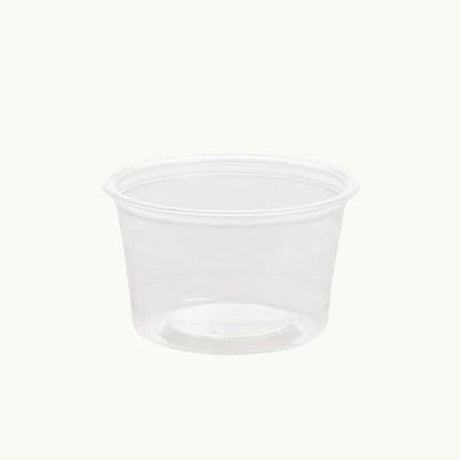 Clear Sauce Containers 140ml - Cafe Supply