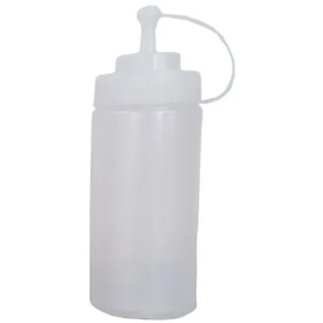 Clear Wide Mouth Squeeze Bottle 350Ml - Cafe Supply