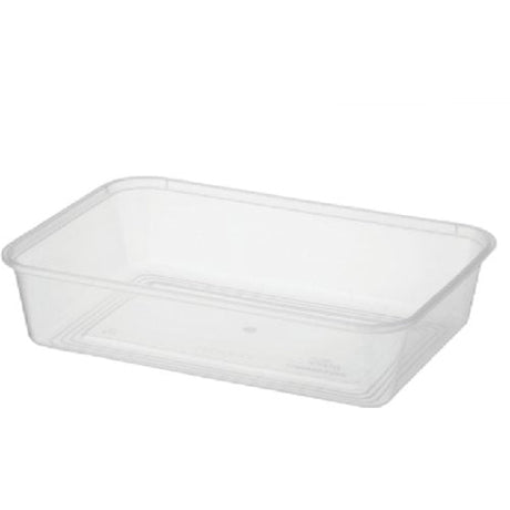 CMicroReady® Rectangular Takeaway Containers Sleeve of 50 - Cafe Supply