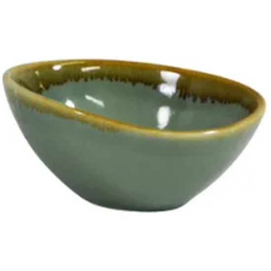 Coast Aqua Green Triangular Bowl 110Mm - Cafe Supply