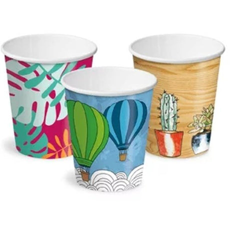 Creative Collection 8 oz Classic Single Wall Cups - Cafe Supply