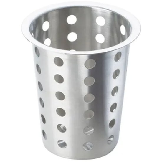 CUTLERY CYLINDER STAINLESS STEEL - Cafe Supply