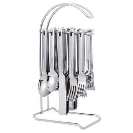 Cutlery Set 20Pc On Stand - Cafe Supply